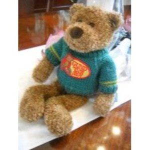 GUND Teddy Bear 100 Years Celebration Anniversary 1898-1998 W/ Green Sweater